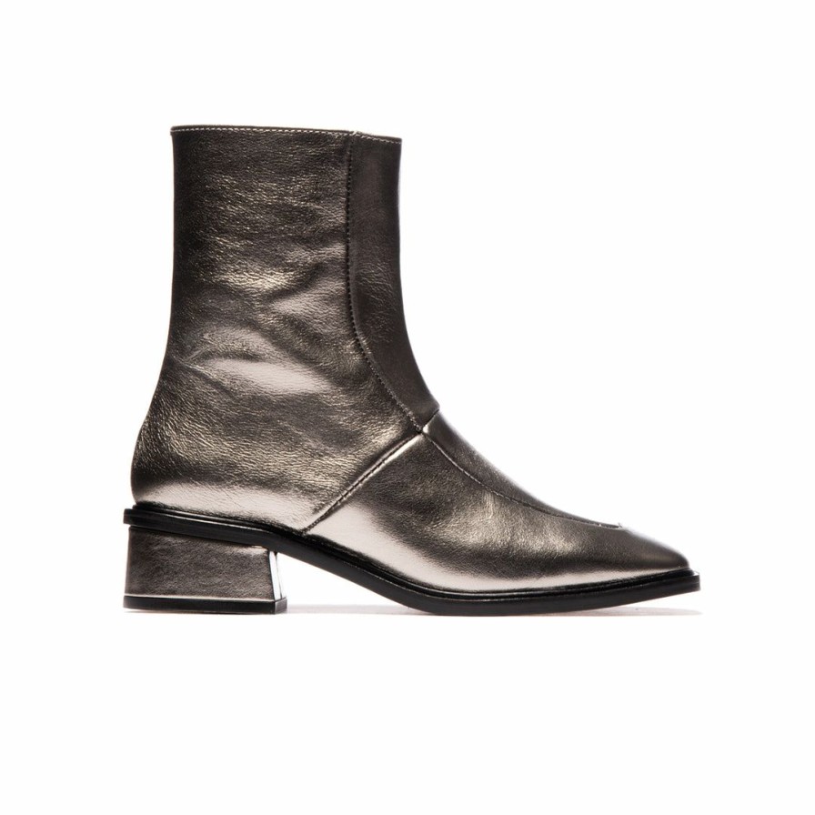 Women L'Intervalle | L'Intervalle Albany Pewter Metallic