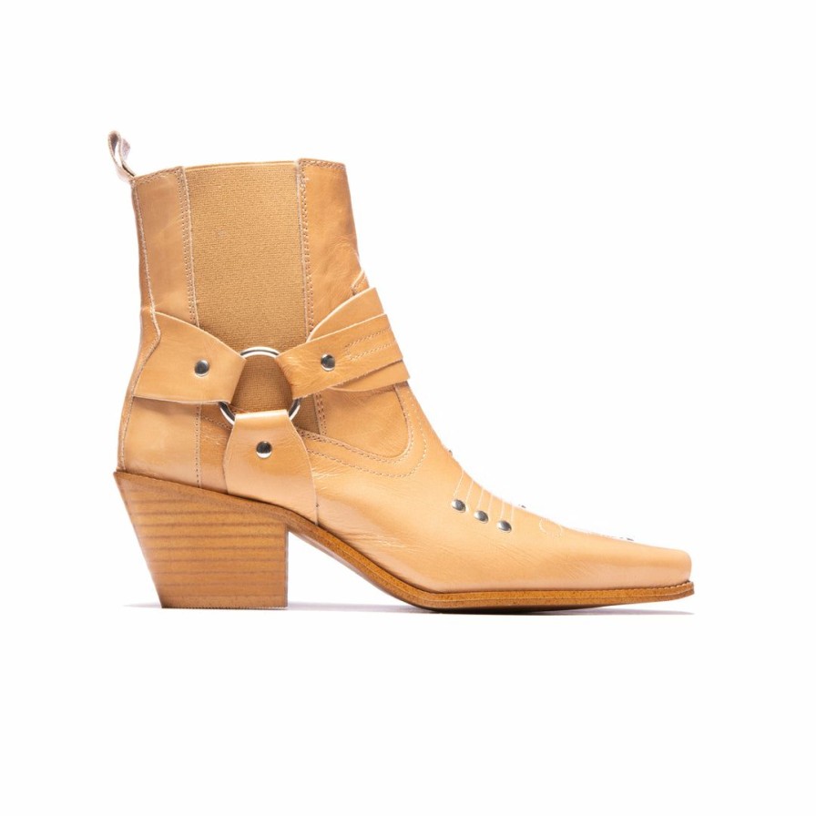 Women L'Intervalle | L'Intervalle Austin Nude Leather Women