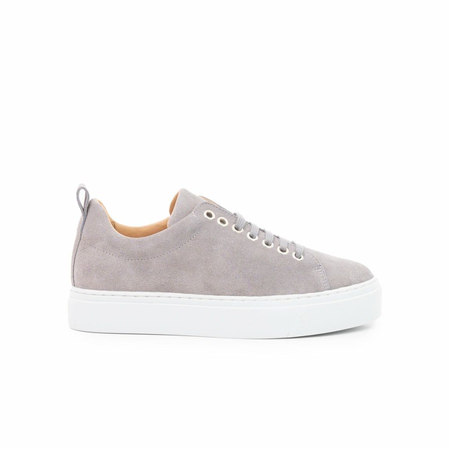 Women L'Intervalle | L'Intervalle Spears Grey Suede