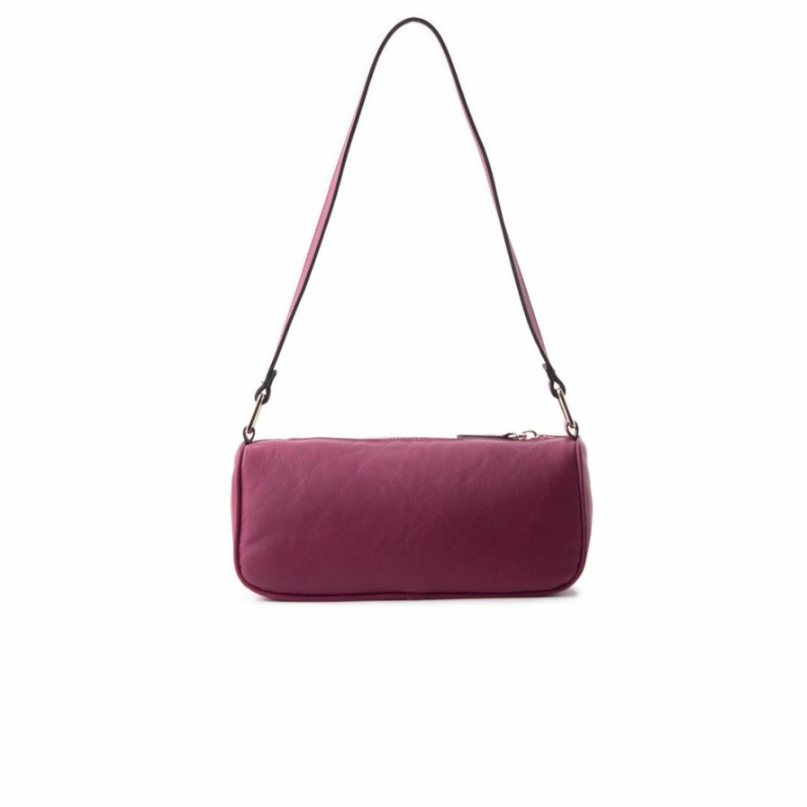 Bags L'Intervalle | L'Intervalle Women Bree Dark Purple Leather