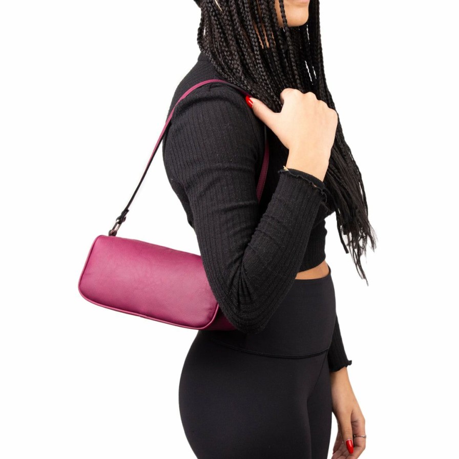 Bags L'Intervalle | L'Intervalle Women Bree Dark Purple Leather