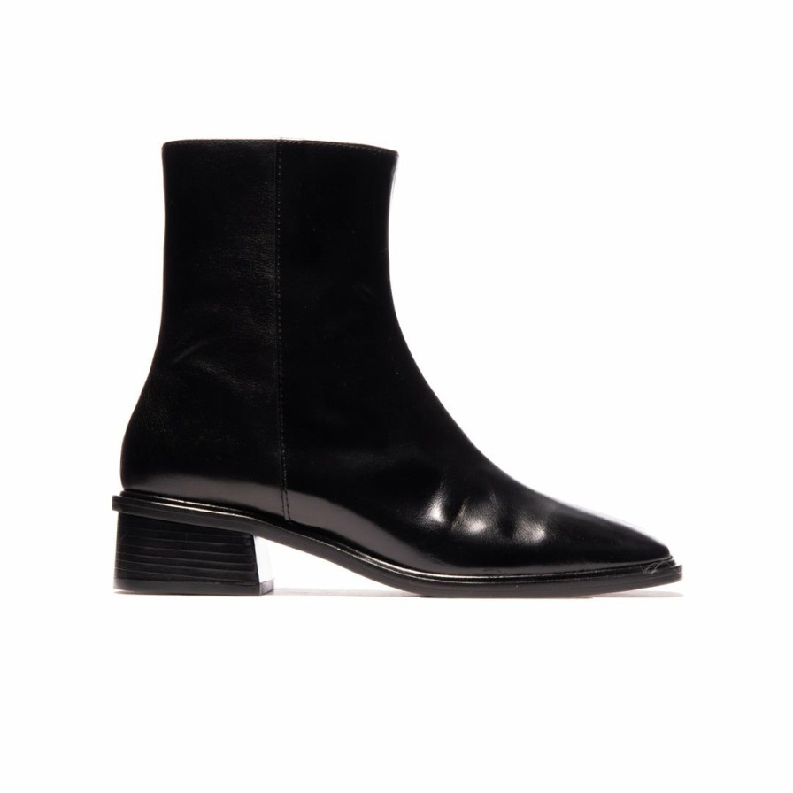 Women L'Intervalle | L'Intervalle Dubbo Women Black Leather