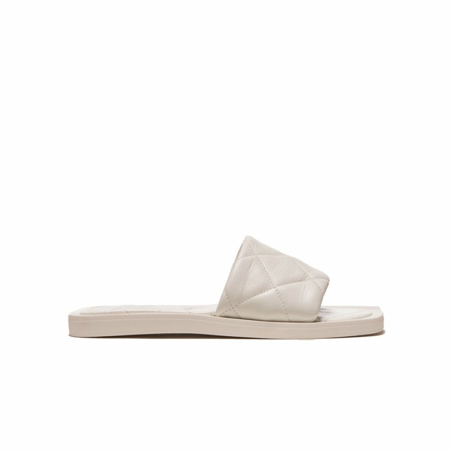 Women L'Intervalle | L'Intervalle Bronte White Leather