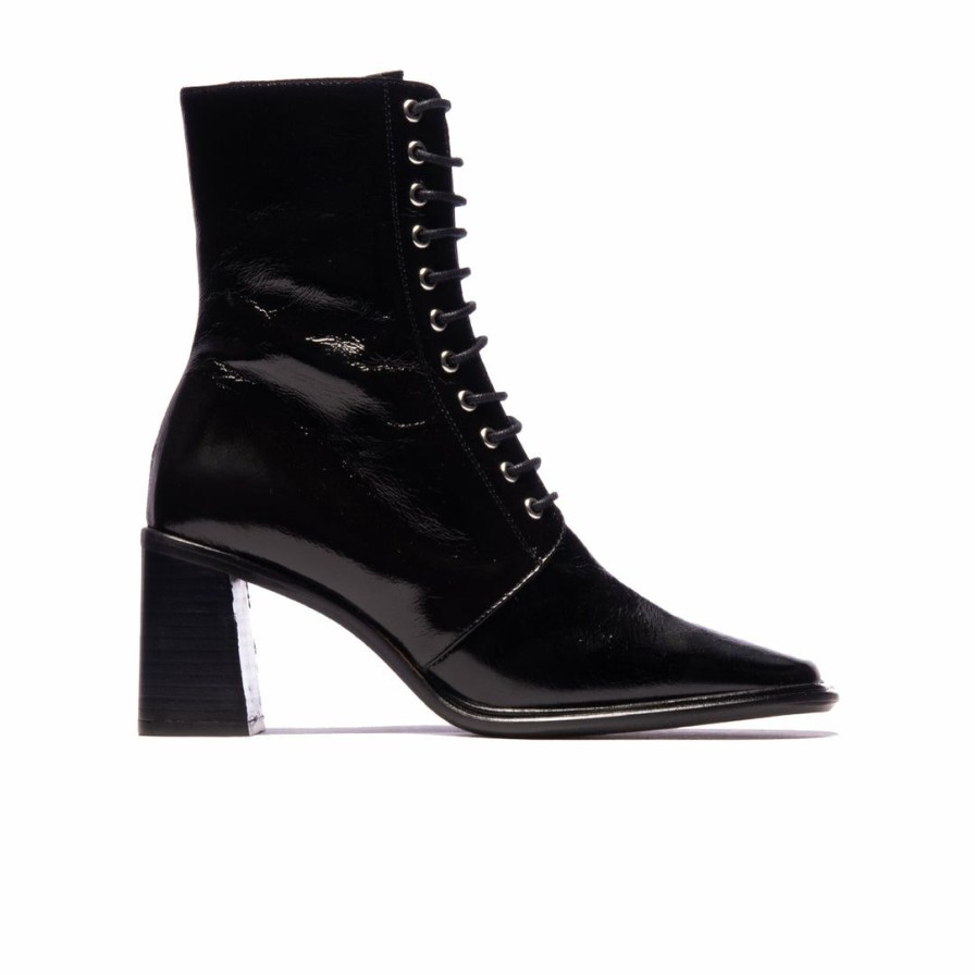 Women L'Intervalle | L'Intervalle Newbury Black Leather