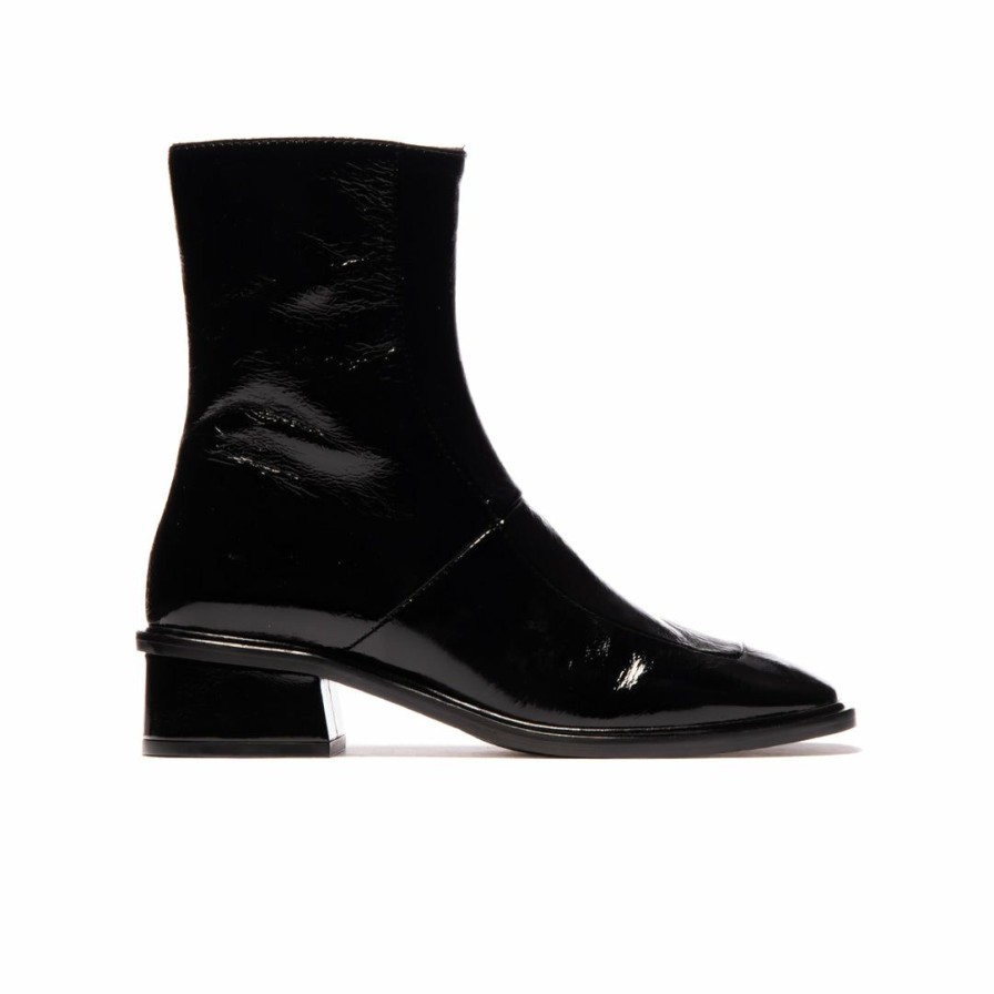 Women L'Intervalle | L'Intervalle Women Albany Black Leather