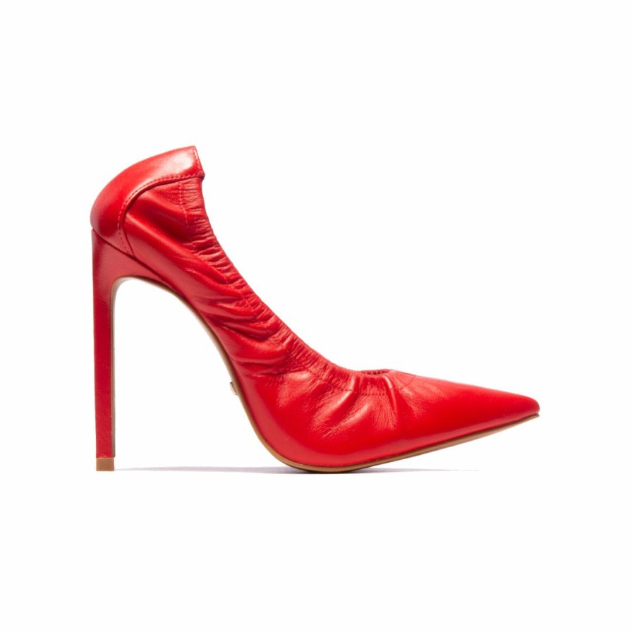 Women L'Intervalle | L'Intervalle Women Britney Red Leather