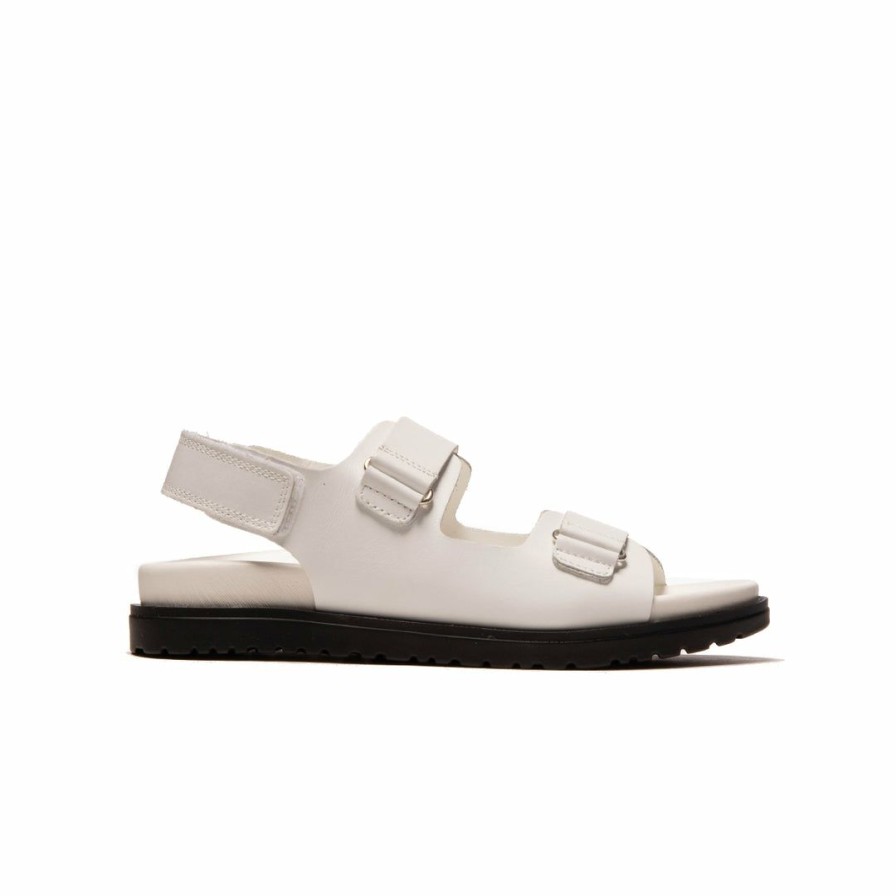 Women L'Intervalle | L'Intervalle Corsica Women White Leather