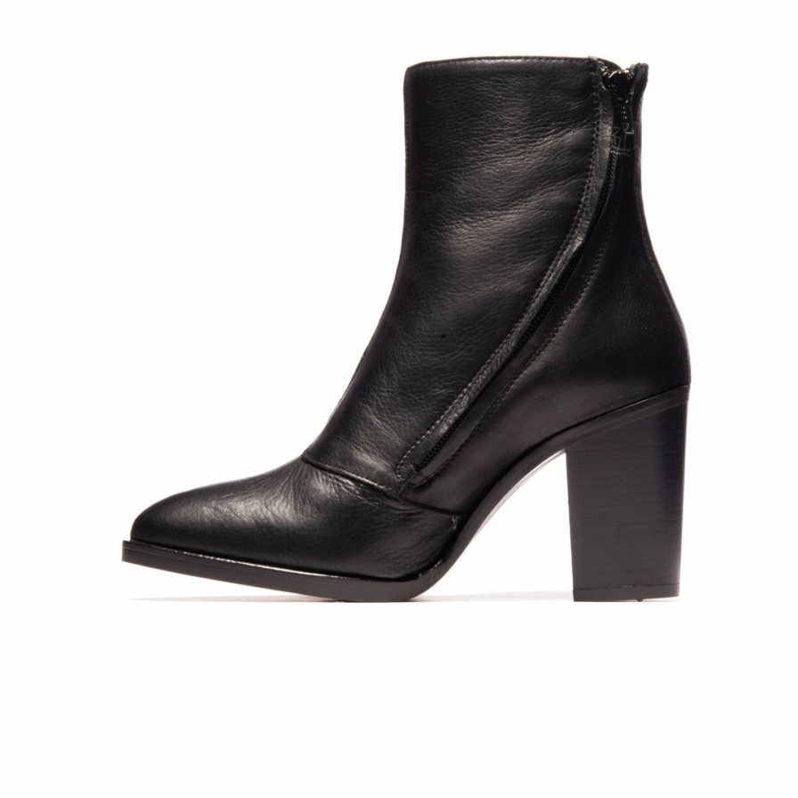 Women L'Intervalle | L'Intervalle Alzira Women Black Leather