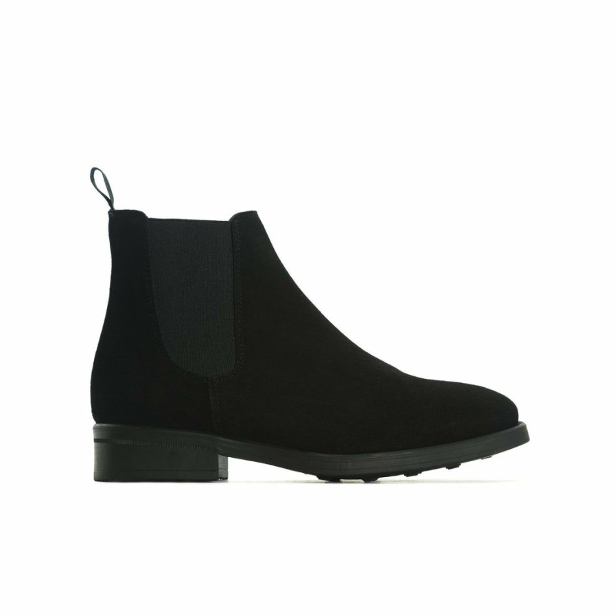 Women L'Intervalle | L'Intervalle Percy Black Suede Booties Women