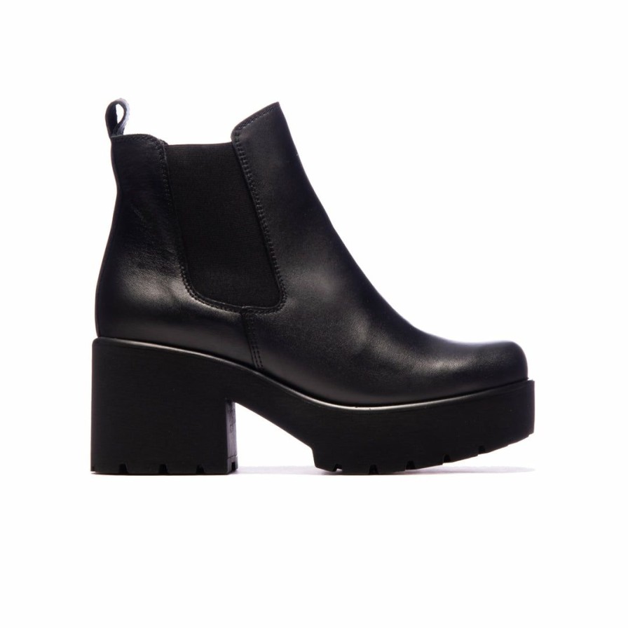 Women L'Intervalle | L'Intervalle Women Tok Black Leather