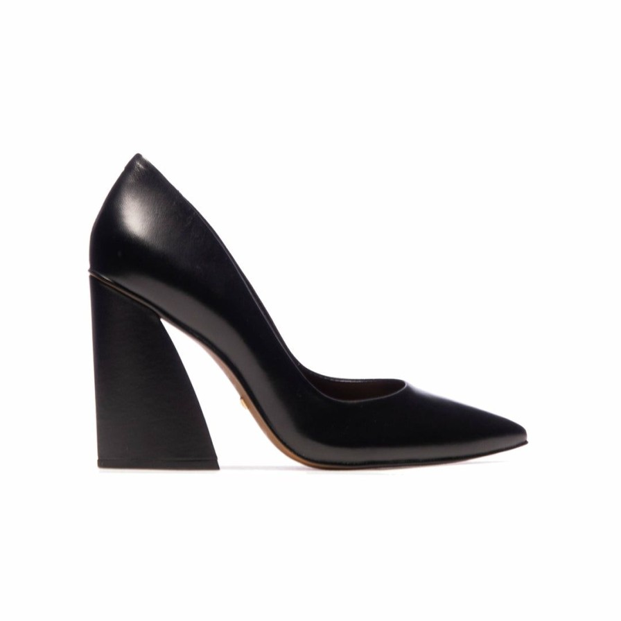 Women L'Intervalle | L'Intervalle Arya Women Black Leather