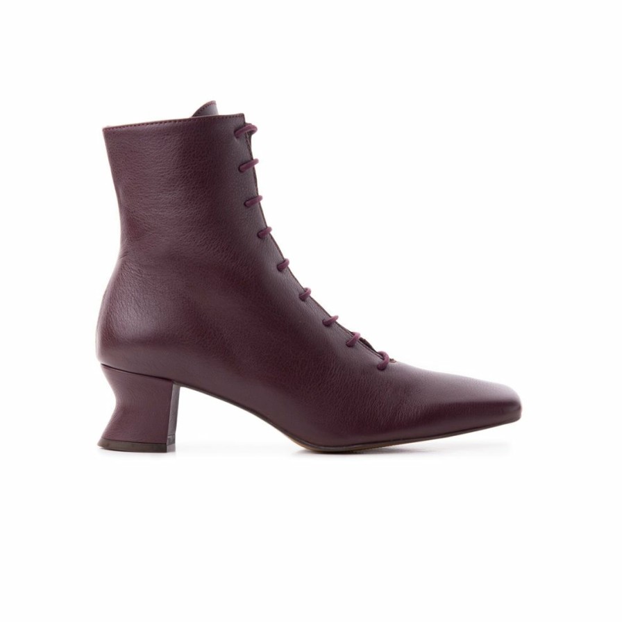 Women L'Intervalle | L'Intervalle Women Trafalgar Bordeau Leather