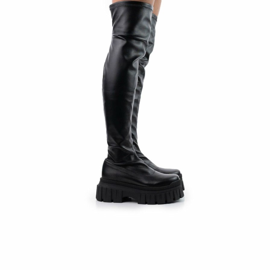 Women L'Intervalle | L'Intervalle Women Romilda Black Stretch