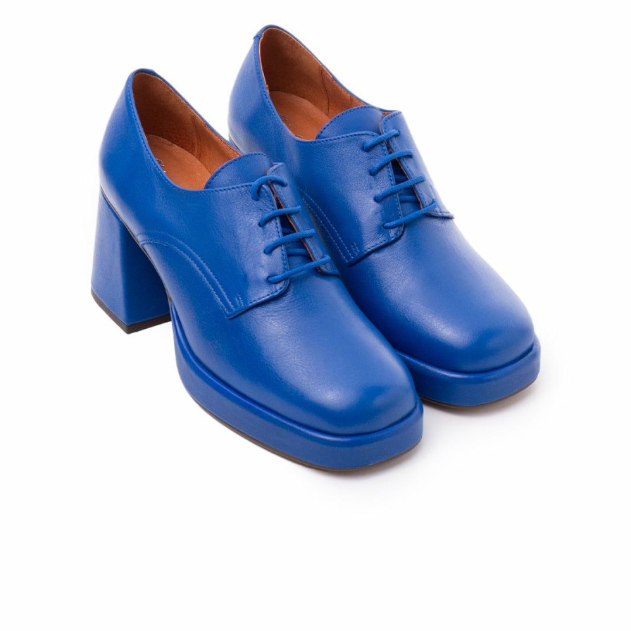 Women L'Intervalle | L'Intervalle Sevres Blue Leather