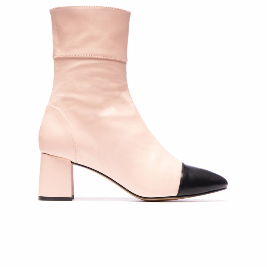 Women L'Intervalle | L'Intervalle Pily Pink Leather