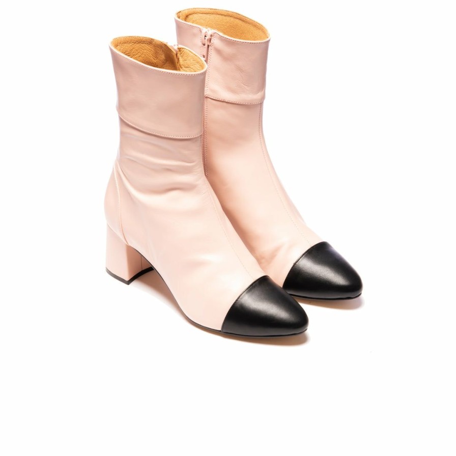 Women L'Intervalle | L'Intervalle Pily Pink Leather