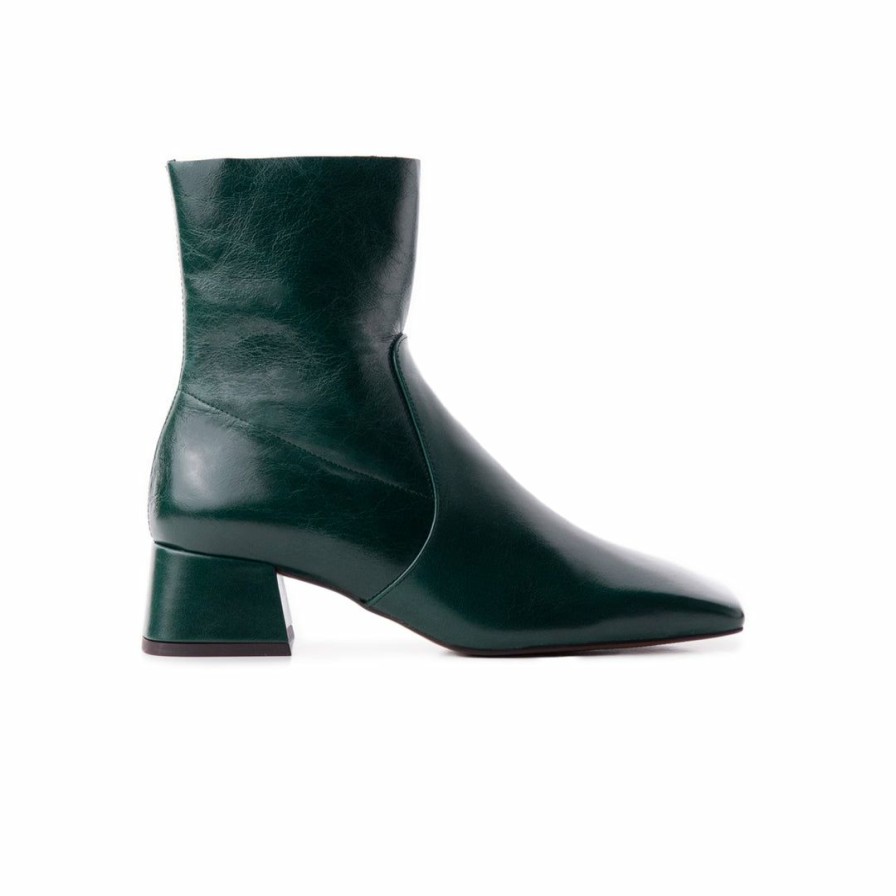 Women L'Intervalle | L'Intervalle Dobie Women Green Leather