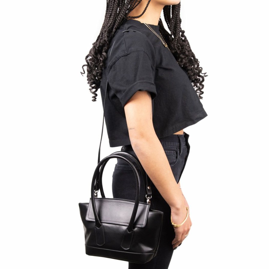 Bags L'Intervalle | L'Intervalle Women Kera Black Leather Black Leather/Noir Cuir