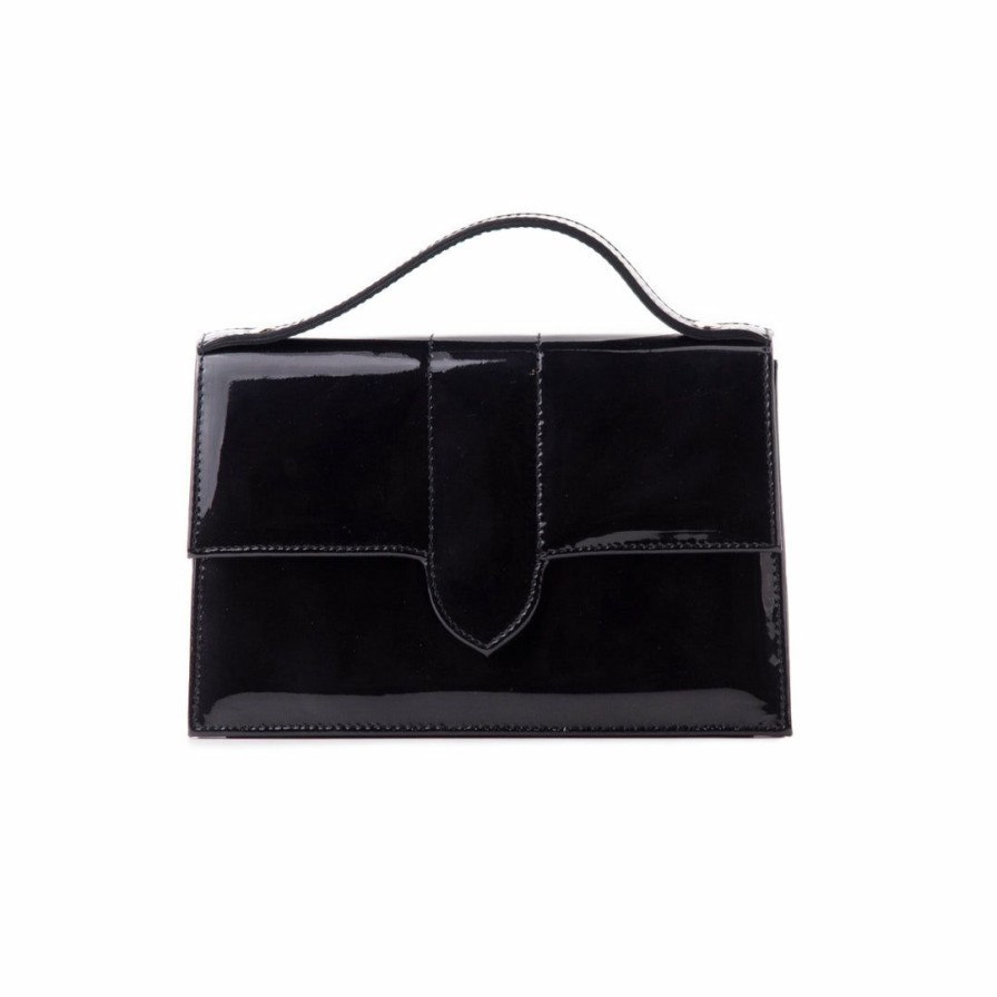 Bags L'Intervalle | L'Intervalle Women Mini Diya Black Patent