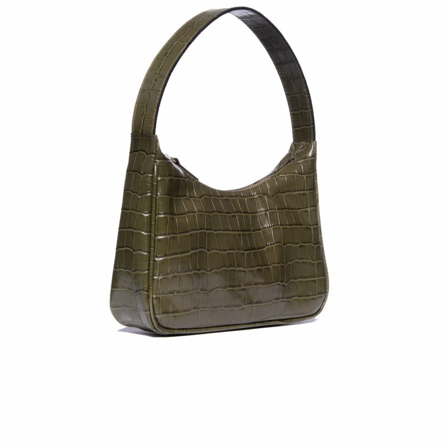 Bags L'Intervalle | L'Intervalle Bags City Khaki Croco