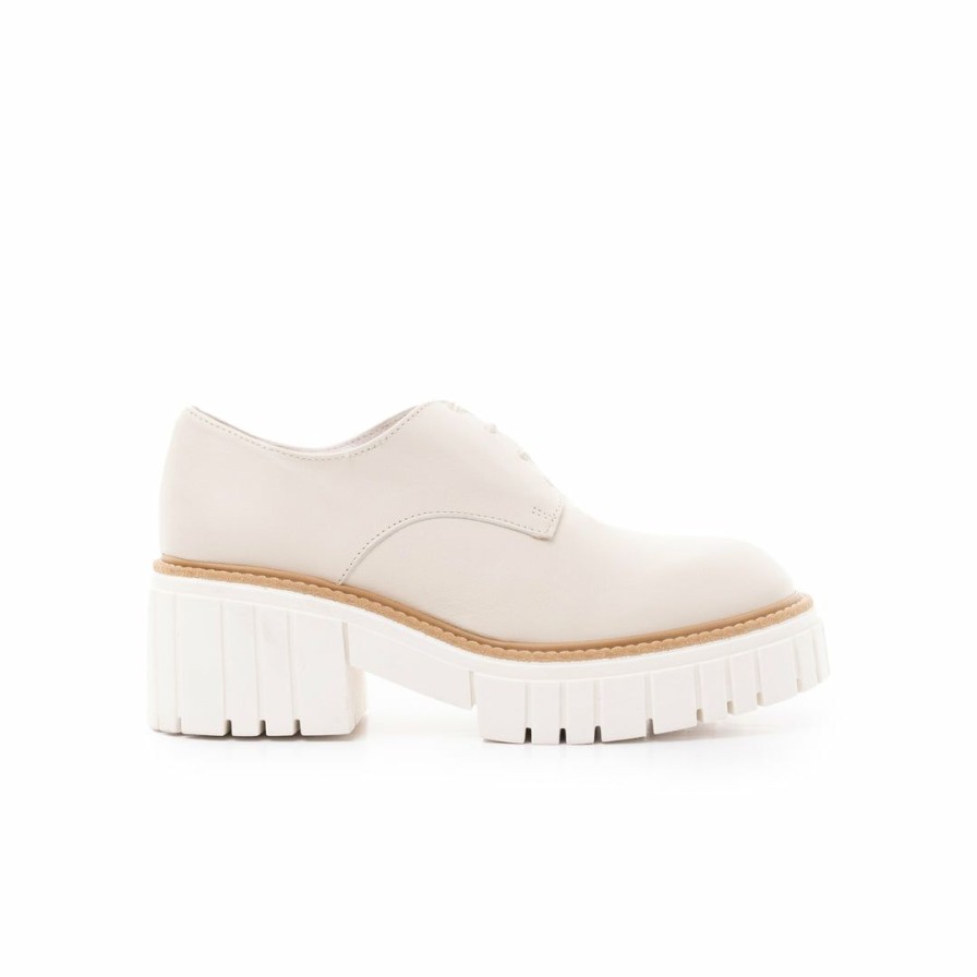 Women L'Intervalle | L'Intervalle Women Willington Off White Leather