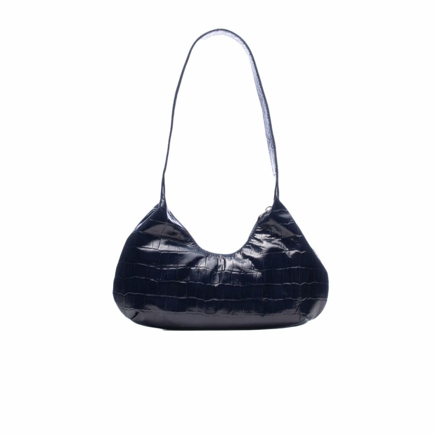 Bags L'Intervalle | L'Intervalle Mollina Women Navy Croco