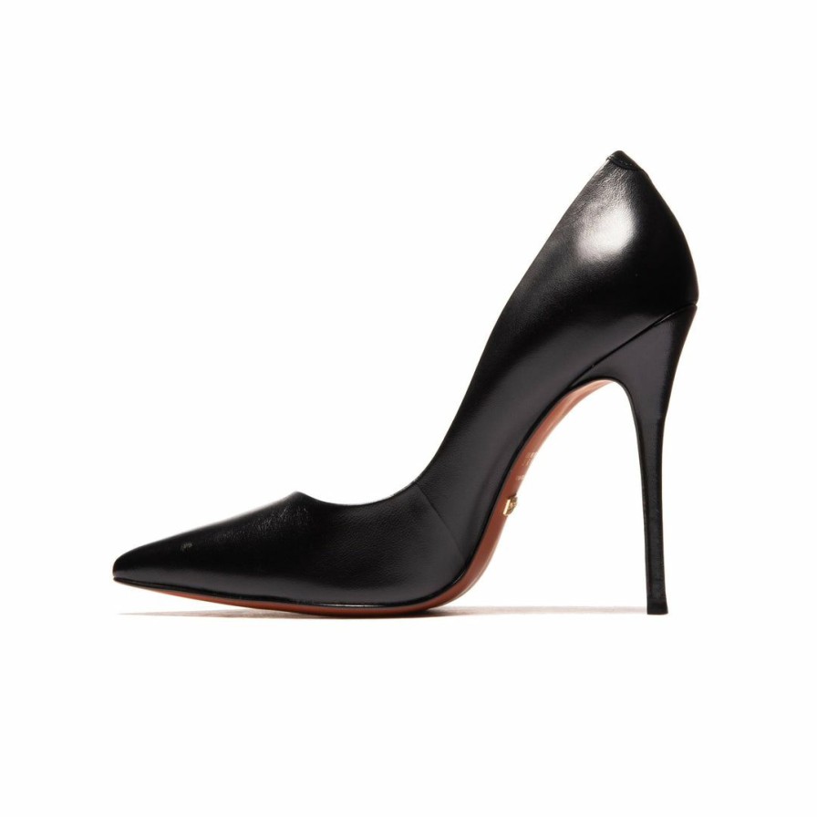 Women L'Intervalle | L'Intervalle Women Teeva Black Leather