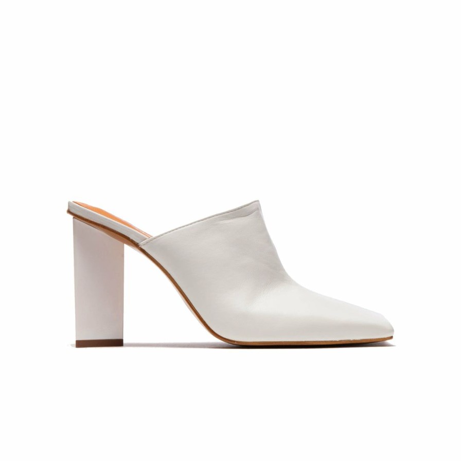 Women L'Intervalle | L'Intervalle Loutro Women White Leather