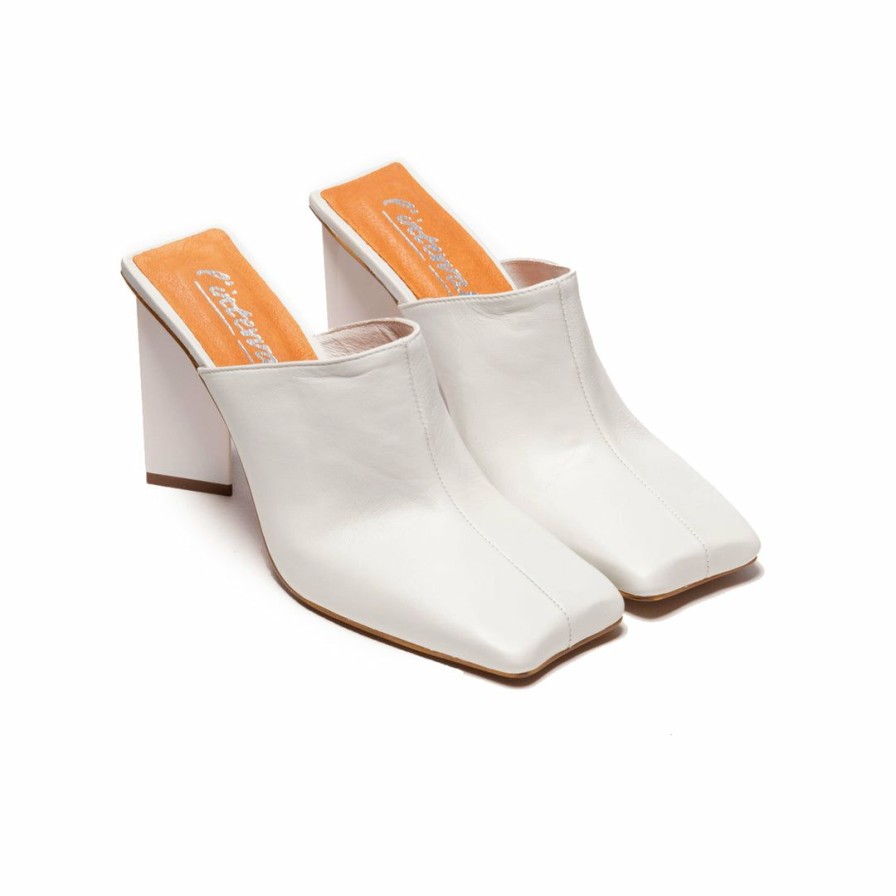 Women L'Intervalle | L'Intervalle Loutro Women White Leather