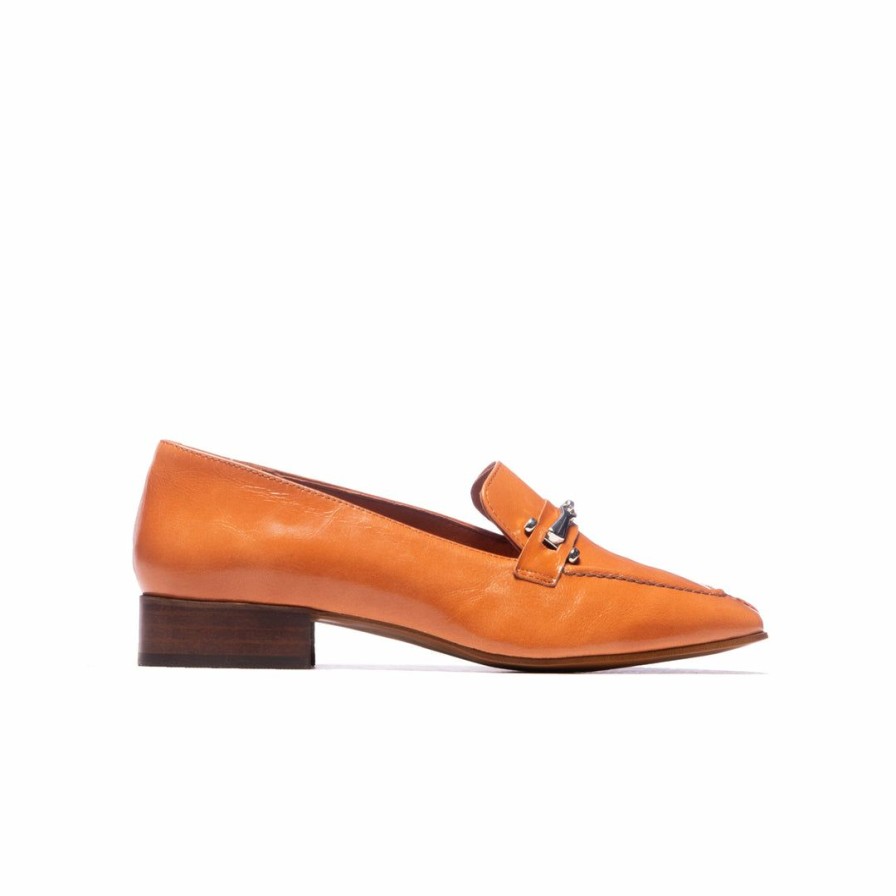 Women L'Intervalle | L'Intervalle Marbella Burnt Orange Leather Women