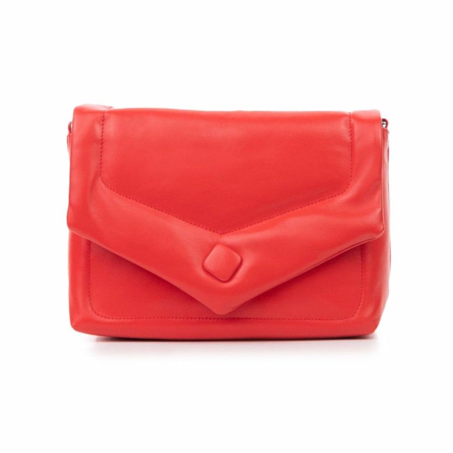 Bags L'Intervalle | L'Intervalle Women Normy Red Leather