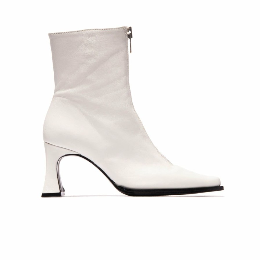 Women L'Intervalle | L'Intervalle Women Chateau White Leather