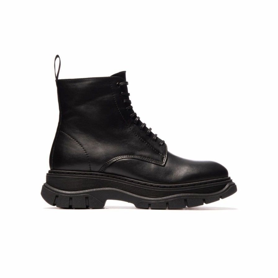 Women L'Intervalle | L'Intervalle Birch Women Black Leather