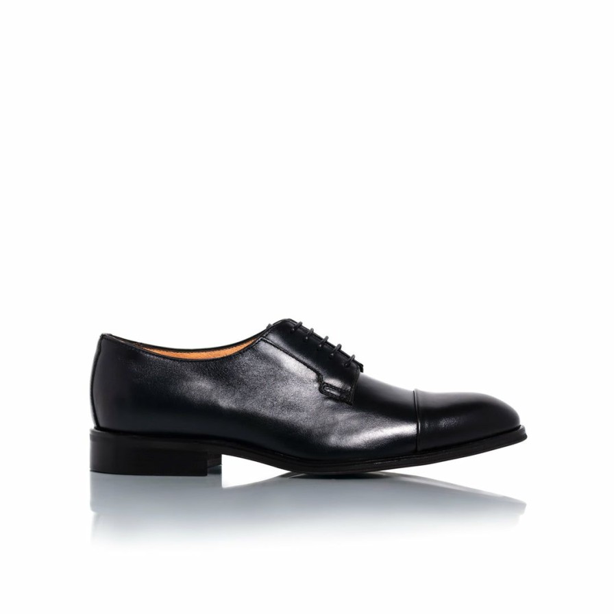 Women L'Intervalle | L'Intervalle Barack Navy Leather Shoes Dress Shoes