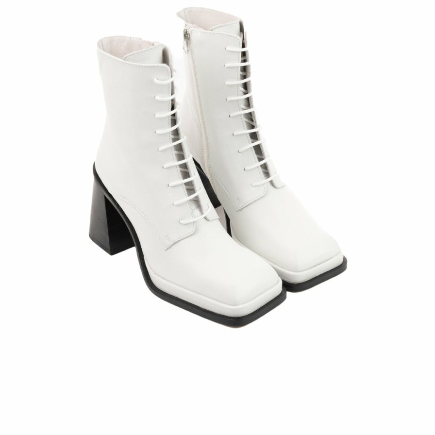 Women L'Intervalle | L'Intervalle Versailles Women White Leather