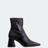 Women L'Intervalle | L'Intervalle Eaton Black Naplack Boots Black Naplack/Naplack Noir