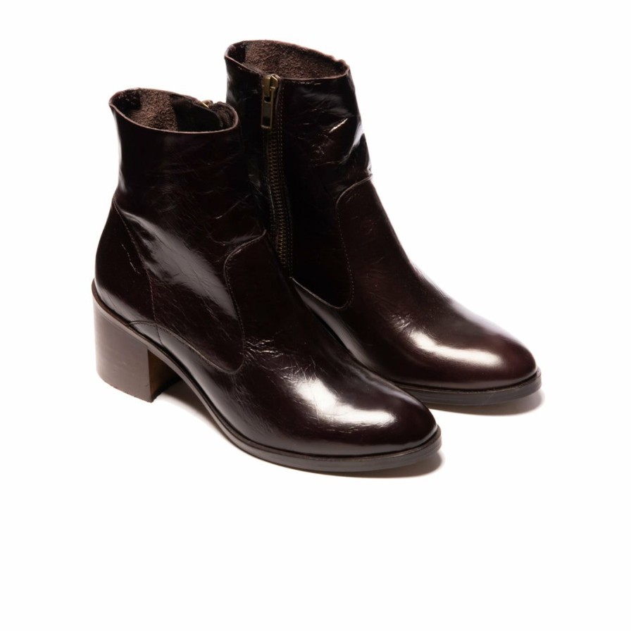 Women L'Intervalle | L'Intervalle Fresno Dark Brown Leather