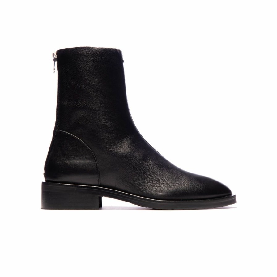 Women L'Intervalle | L'Intervalle Delancy Black Leather