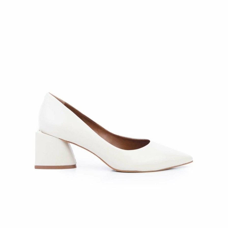 Women L'Intervalle | L'Intervalle Emilia Cream Leather