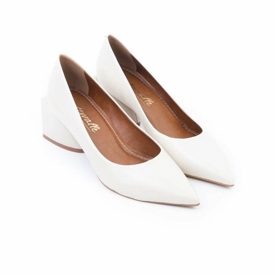 Women L'Intervalle | L'Intervalle Emilia Cream Leather