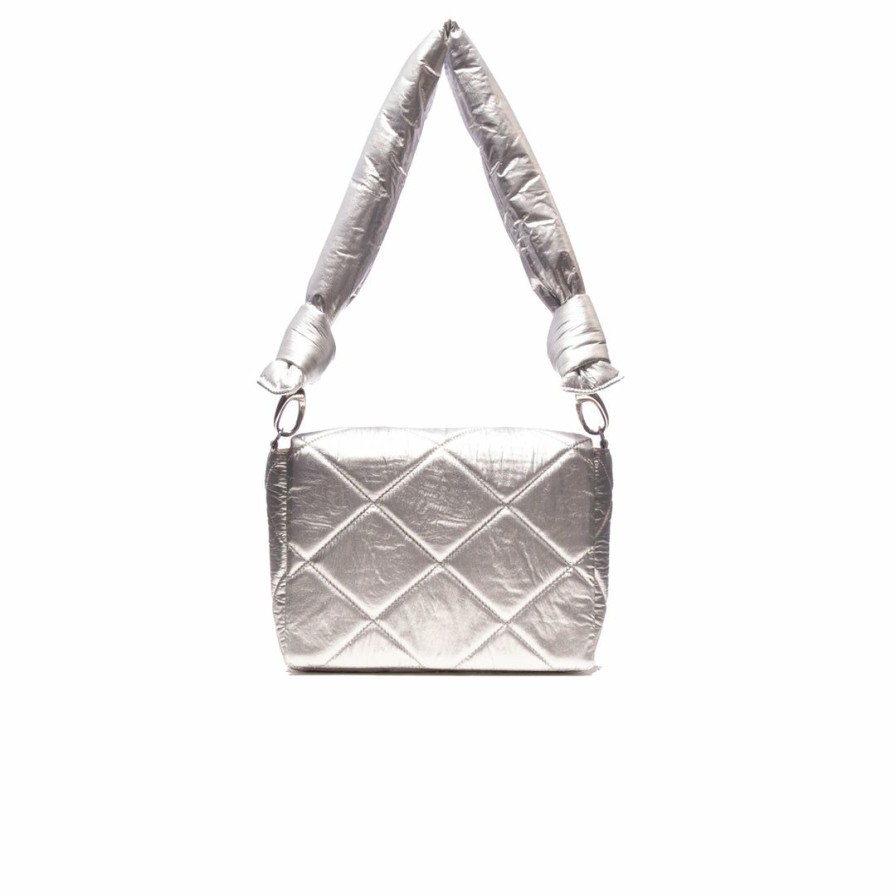 Bags L'Intervalle | L'Intervalle Lilou Women Silver Vegan