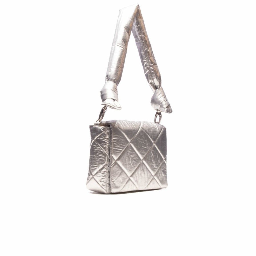 Bags L'Intervalle | L'Intervalle Lilou Women Silver Vegan