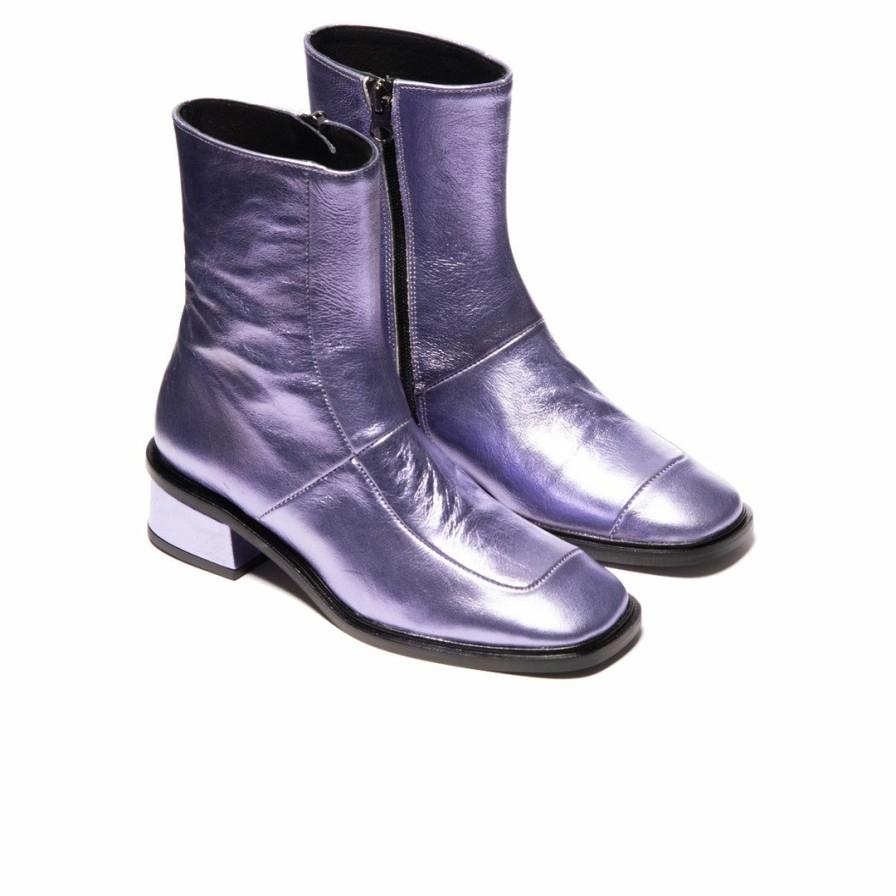 Women L'Intervalle | L'Intervalle Women Albany Lilac Metallic