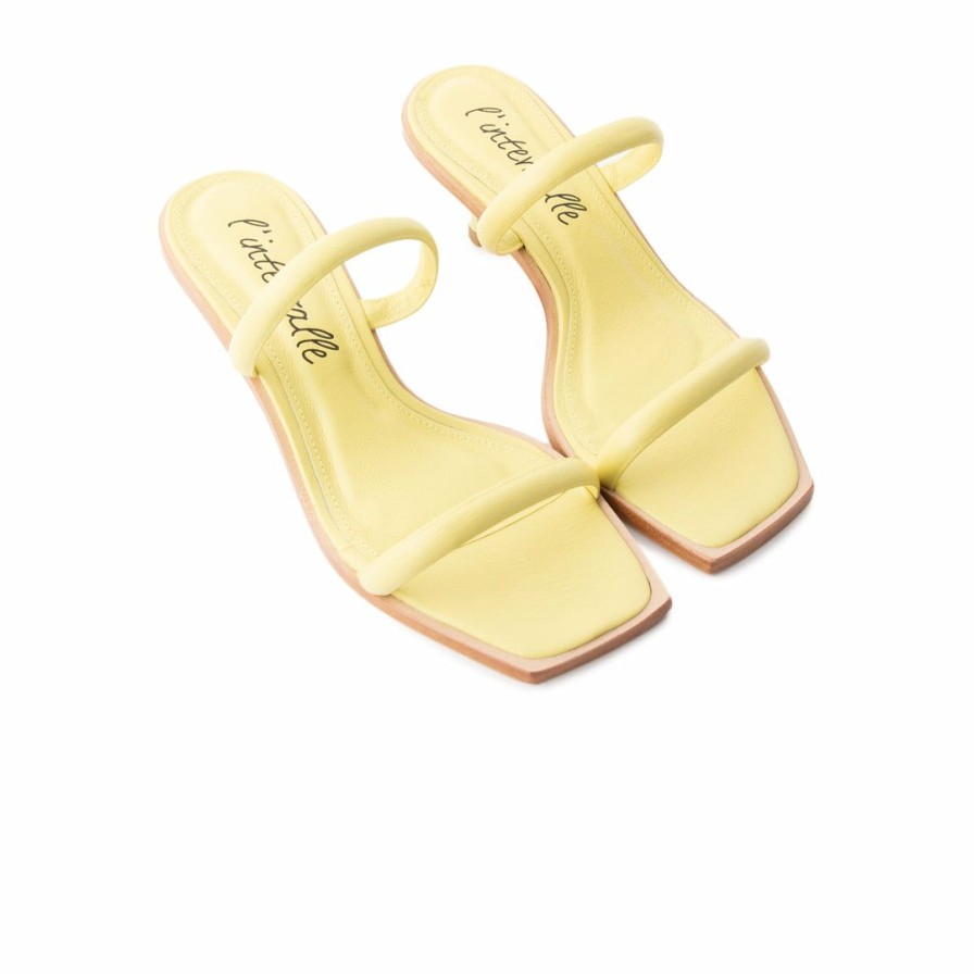 Women L'Intervalle | L'Intervalle Aral Yellow Leather Yellow Leather/Cuir Jaune