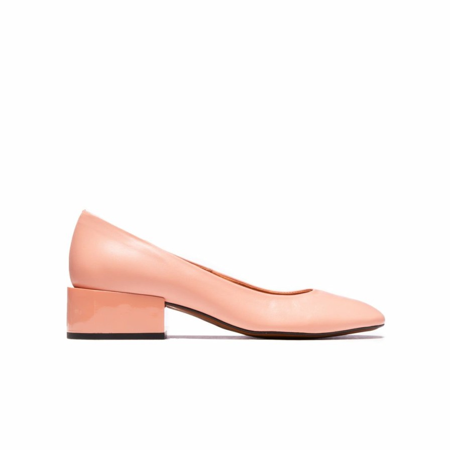 Women L'Intervalle | L'Intervalle Women Armini Blush Leather