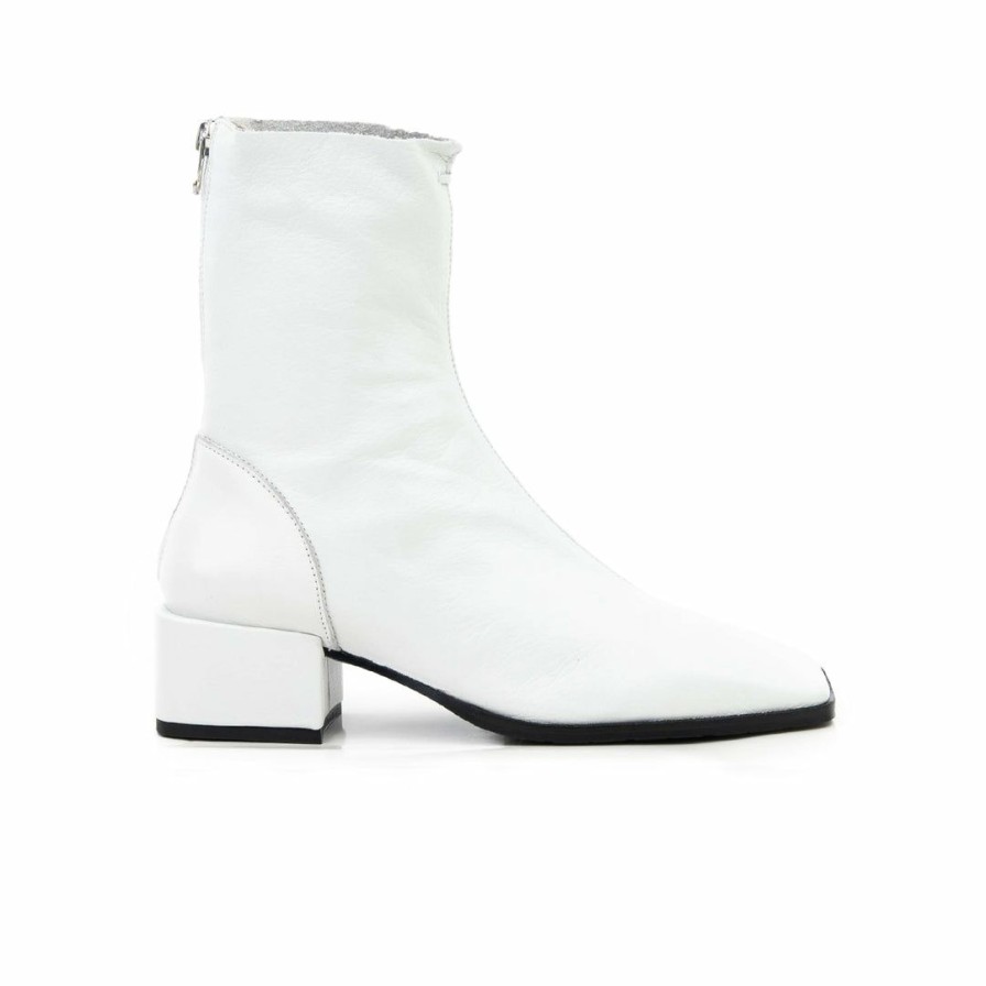 Women L'Intervalle | L'Intervalle Banbury Women White Leather