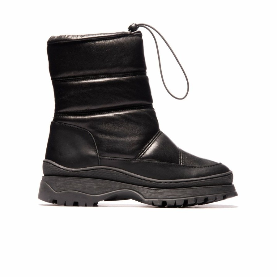 Women L'Intervalle | L'Intervalle Laurier Women Black Leather