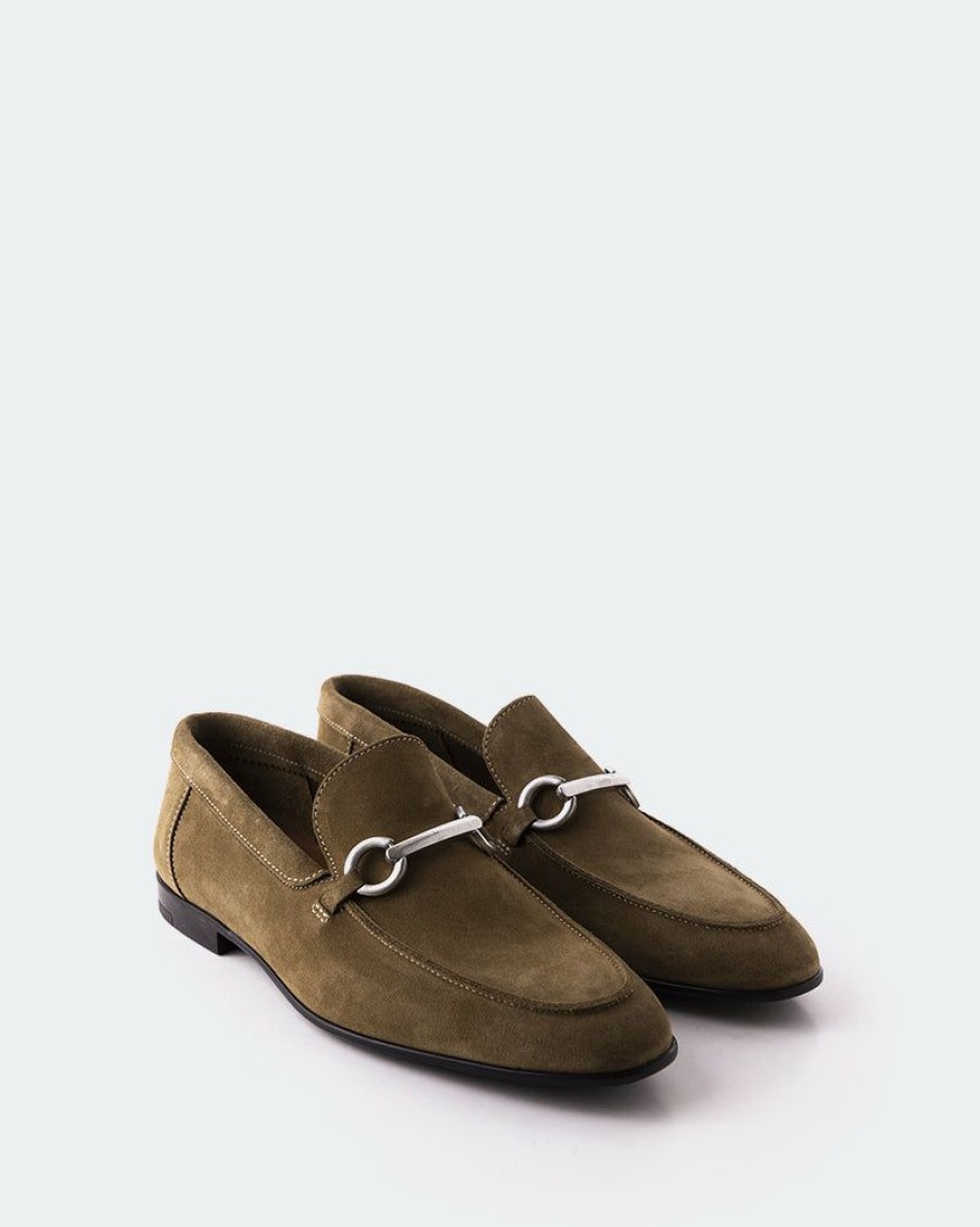 Women L'Intervalle | L'Intervalle Men Fabio Khaki Suede Khaki Suede/Suede Khaki