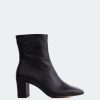 Women L'Intervalle | L'Intervalle Boots Jepson Black Leather Black Leather/Cuir Noir