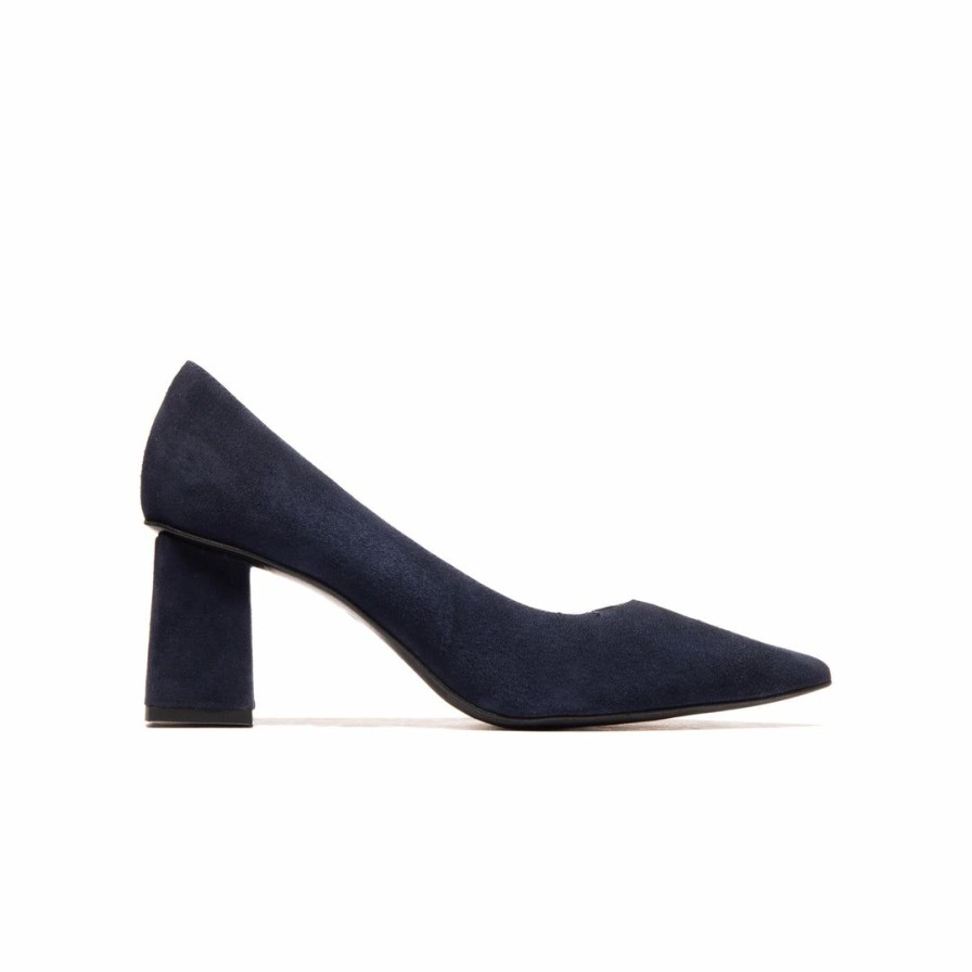 Women L'Intervalle | L'Intervalle Women Lariba Navy Suede